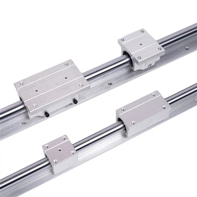 Ondersteunde lineaire rail